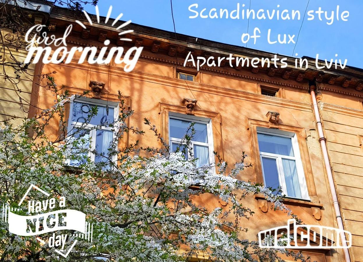 Scandinavian Style Of Lux Apartments In Lviv Exterior photo